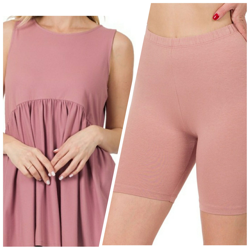 Baby Doll Set (Lt. Rose)